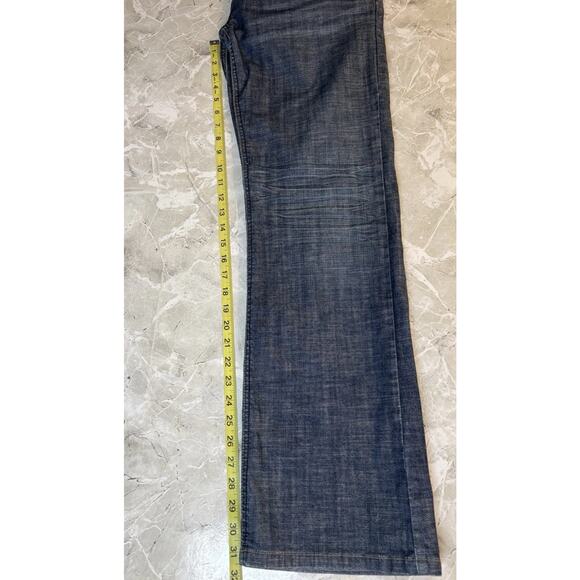 Guess Straight Leg Beaded Embellished Pockets Jeans Womens Size 34 Medium Wash - Picture 10 of 10